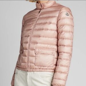 Moncler‎ Lans Longue Saison Down Jacket 100% Authentic Beige Size 6 Gently Used